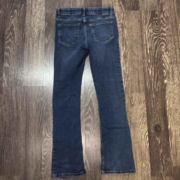 Girls bootcut dark denim jeans size 10 Thereabouts brand - Picture 2 of 4